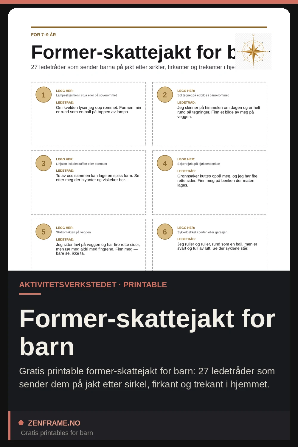Formjakt för barn — Zenframe